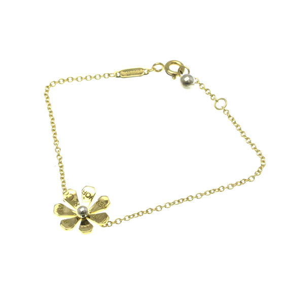 Tiffany Bugs Bracelet Yellow Gold (18K)Silver No Stone Charm Bracelet Gold